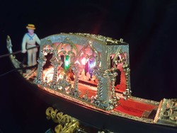 Retro Venetian gondola