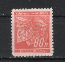 German occupation 0181 (Bohemia and Moravia) mi 66 without rubber €0.30