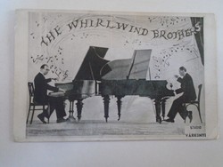 D197845   Budapest -Zongora- Piano - Klavier - The Whirlwind Brothers - Studio Várkonyi ca 1920-30