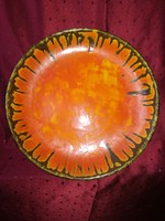 Mihály Béla large ceramic decorative bowl wall plate