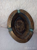Rare Hungarian coat of arms irredenta ashes from the attic