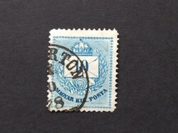 1874 Színes számú krajcáros 10 kr. A13 .. rton G3