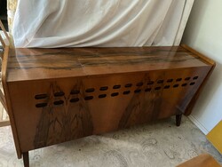 Tatra nabytok retro - chest of drawers/bed linen rack-longboard mid century- walnut