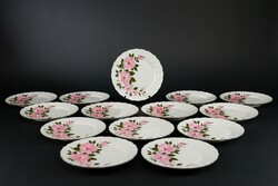 Bavaria Winterling porcelán süteményes tányérok 14 db