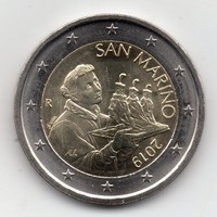 San Marino 2 Euró, 2019, aUNC