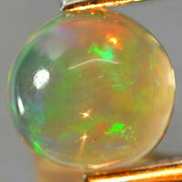 Fairy! Real, 100% product. Multi-color Ethiopian precious opal gemstone 0.88ct (vsi)!! Its value: HUF 52,800!!!
