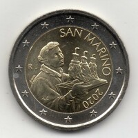 San Marino 2 Euró, 2020, aUNC