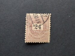 1889 Black numbered 24 kr. E 12 : 11 3/4 g3