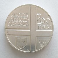 1977 József Rippl-rónai silver 200 HUF (no: 23/307.)