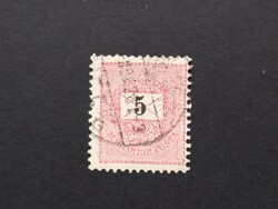 1898 Black numbered 5 kr. E 12 : 11 3/4 g3