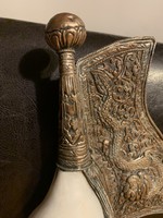 Antique Chinese flag end