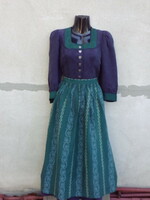 Salzburger dirndl oktoberfest maxi dress with apron size 40