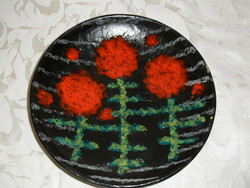 Bodrogkeresztúr ceramic wall plate