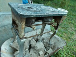 An old, interesting kerosene stove