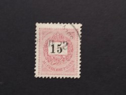 1898 Fekete számú krajcáros 15 kr. E 12 : 11 3/4 G3