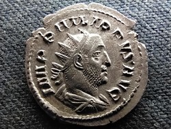 Római Birodalom I. Philippus (244-249) Ezüst Antoninianus RIC 62 FIDES EXERCITVS (id73287)