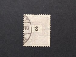 1889 Black numbered 2 kr. E 2 : 11 3/4 g3
