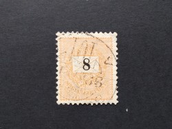 1889 Black numbered 8 kr. E 12 : 11 3/4 g3
