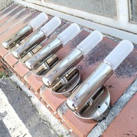 Art deco - Bauhaus fali lámpa szett felújítva (5 db)