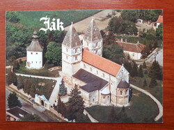 Jáki church postcard