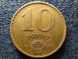 Népköztársaság (1949-1989) 10 Forint 1987 BP  (id54654)