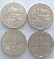 4 Pcs. Silver 200 HUF coin. (No: 23/310.)