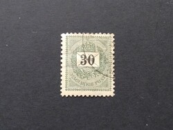 1889 Black number 30 kr. E 12 : 11 3/4 g3