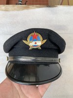 Old ambulance cap plate cap badge, in unused condition, very nice