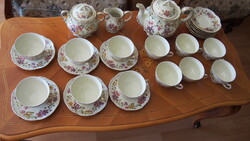 Zsolnay butterfly tea set for 12 people