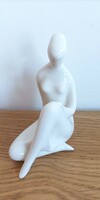 Retro porcelain figure. Iris. Nude