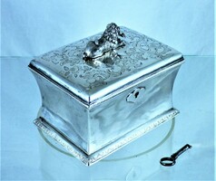 Very rare, antique, silver box, Vienna, 1847!!!