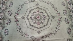 Thick floral patterned antique tablecloth v. Bedspread