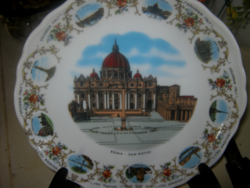 Decorative plate, Rome, Saint Peter's Square