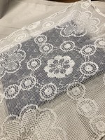 Small lace tablecloth machine embroidered centerpiece