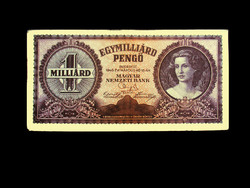 1,000,000,000 Pengő - March 18, 1946 - Inflation line 12. Member!