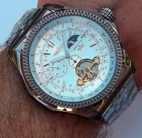 Breitling bentley tourbillon automatic ffi wristwatch