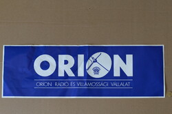 Orion reklám levonó matrica 60x20 cm