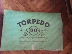 Újpesti Cérnagyár (1949-63) TORPEDO hatalmas doboz selyemfényű cérna