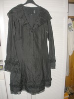 100% selyem gyönyörű kabát rózsákkal, NILE