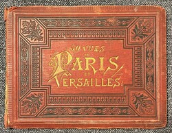 Párizs az 1890-es években képeskönyv (50 vues de Paris et Versailles)