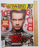 Kerrang magazine 16/1/16 sum 41 motionless in white lynott motorhead pvris clyro ghost megadeth slave