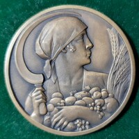 Delannoy, Maurice: Agriculture, French Medal, Art Deco