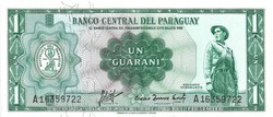 1 guarani 1963 UNC Paraguay 1.
