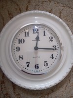 Nice Junghans porcelain wall clock
