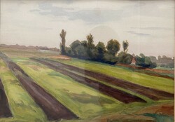 Small watercolor - landscape