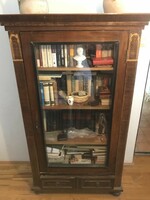 Furniture antique display cabinet bookcase
