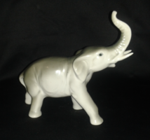 Porcelain elephant, figure statue