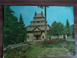 Régi képeslap, Mátraháza, Sport üdülő, 1970 -es évek