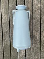 “Cosy home” vízkék belga modern füles amfora váza