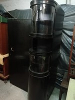Art deco black display cabinet for 2. Right-Horvatheva60!